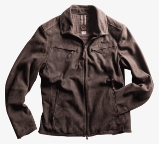 Suede Racing Jacket - Leather Jacket #5911173