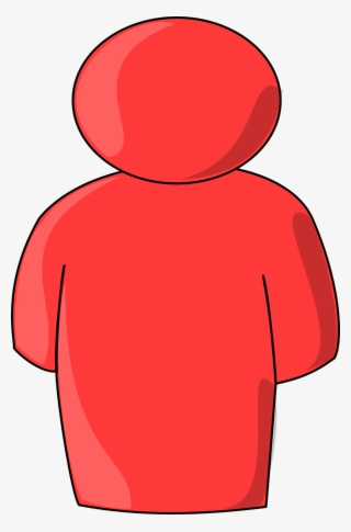 Vector Graphics, - Red Person Clip Art #5913268