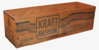 Excellent Vintage Kraft American Cheese Box - Furniture #5913319