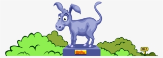 Donkey - Cartoon #5913431