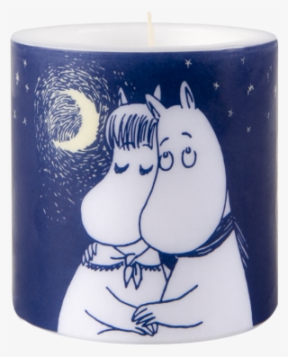 Muurla Moomin Winter Romance Candle 8cm - Candle #5913479