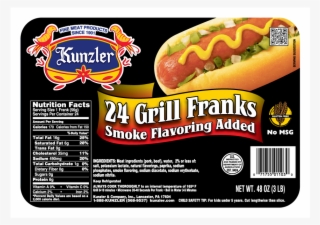 Kunzler Jumbo Franks 3 Lb 2 Pack #5914089