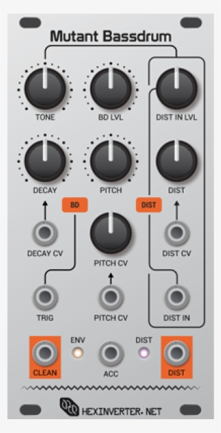 Hexinverter Mutant Bassdrum & Distortion Analog #5915390