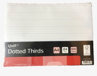 Paper Dotted Thirds 24mm A4 500's - Wallet #5915670