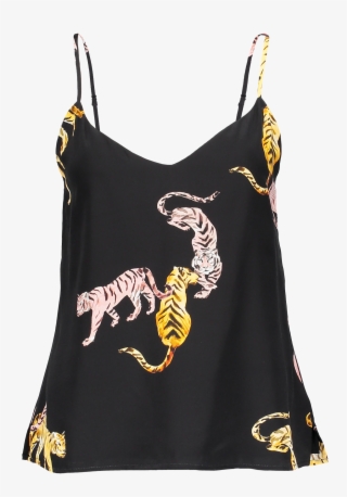 Jane Cami Tiger Black Multi - L Agence Jane Cami #5916300
