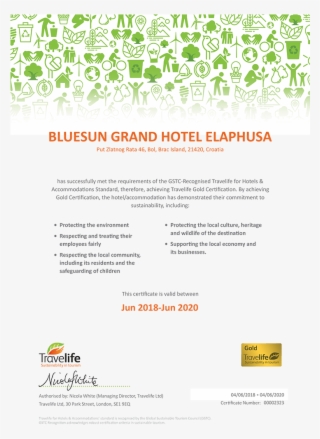 Proud That The Bluesun Hotel Elaphusa Meets The Highest - Hotel #5916302