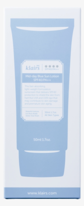 Solkrem Med Solfaktor 40 Fra Klairs - Box #5916764