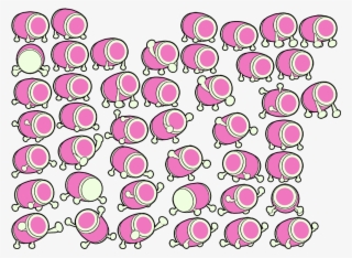 Click For Full Sized Image Pastel Pink - Yomogimaru Taiko No Tatsujin #5918680