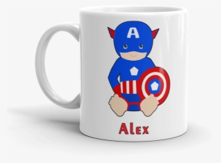 Captain America Kid Mug - Michael Steddum Brittany Double Brittany 11oz Coffee #5918735