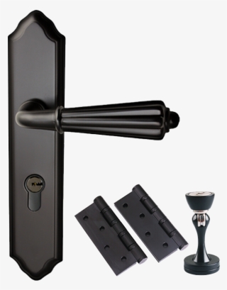 Black Wooden Indoor Security Mortise Door Lock - Lock And Key #5918864