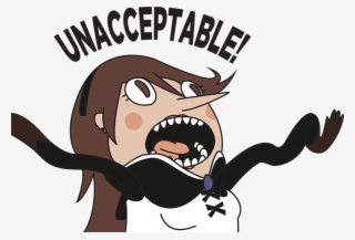 Was All Leading Up To The Moment When She Screams "unacceptable #5919180