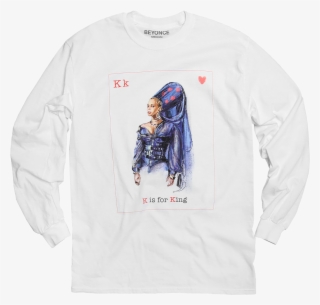 King Of Hearts Longsleeve, $45 - Beyonce Merchandise Size #5919341