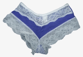 Ladies Cotton Pants With Lace Trim #5919570