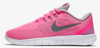 White Nike Free Runs Girls - Shoe #5920129