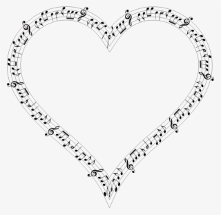 Medium Image - Musical Notes In A Heart #5920697