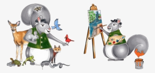 Reston A To Z Squirrels - Reston A To Z By Watt Hamlett #5920881