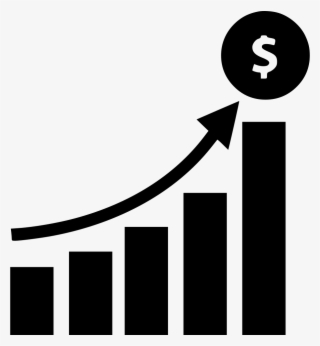 Graph Up Comments - Graph Going Up Icon #5921444