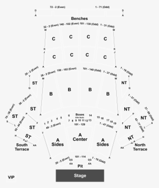 Full Map - The Greek Theatre #5923017