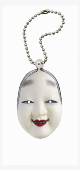 Japanese Noh Theatre Mask Mascot Charm Onna Koomote #5923931