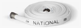 National Fire Hose 8m Polyester Double Jacket Industrial - Mining #5924756