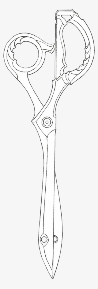 The Scissor Blades , Also Known As The Rending Scissors - Эскизы Kill La Kill #5925268