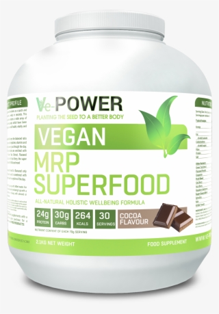 Vegan Natural Superfood Meal Replacement Cocoa Delivers #5925542