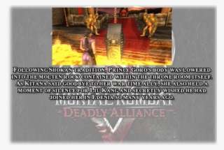 Ending - Mortal Kombat Deadly Alliance #5927183