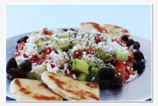 Greek Salad - Naan #5927494