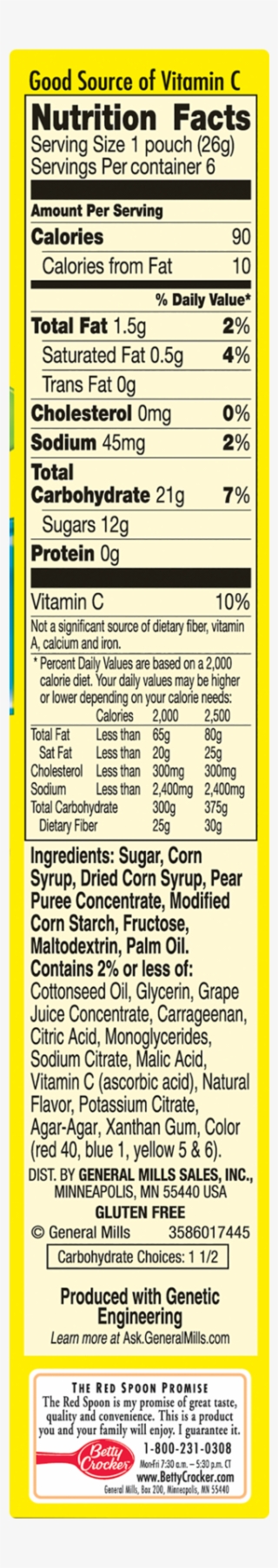 See More Hot 100 Fruit Snacks - Betty Crocker Fruit Gushers Strawberry Splash #5927658