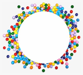 Candy Types Jelly Beans - Circle #5928691