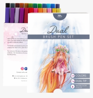 Dual Brush Pens #5929591