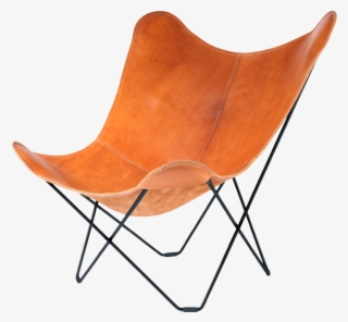 Cuero Butterfly Chair Tan Leather - Fame Scandinavia Butterfly Chair #5929755