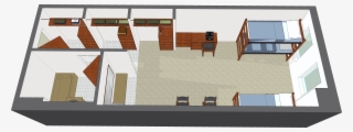 Triple Room Floorplan Layout #5930368