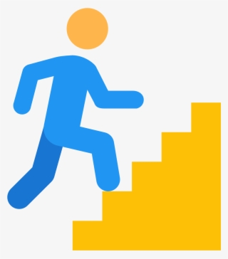 Stairs Computer Icons Stair - Climbing Stairs Icon Png #5931583