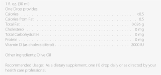 Nutritious, Olive Oil Base - Document #5933047