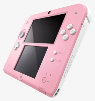 Nintendo 2ds Console Pink White #5934326