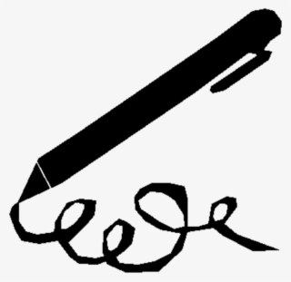 Paper Pens Drawing Black And White Cartoon - Pen And Paper Cartoon #5934566
