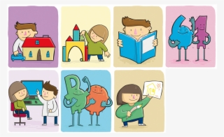 Cartoon Font Free - Paper Toys #5934677