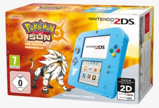 Cool Nintendo 2ds Special Edition Pokémon Soleil Bleu - Nintendo 2ds Pokemon Sun #5934903