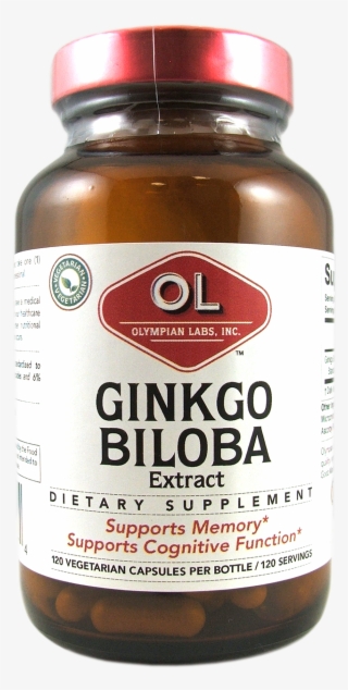 Olympian Labs Ginkgo Biloba Extract Dietary Supplement, - Olympian Labs - Ginkgo Biloba Extract 60 Mg - 120 Capsules #5935045