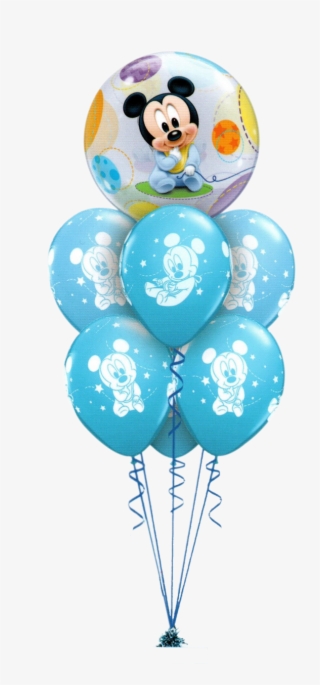 Mickey Mouse Baby Luxury - 22 Bubble Baby Mickey Mouse Balloon #5935427
