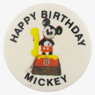Happy Birthday Mickey Events Button Museum #5935861