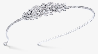 A Graff Bridal Diamond Hair Band Featuring A Diamond - Tiara #5935922