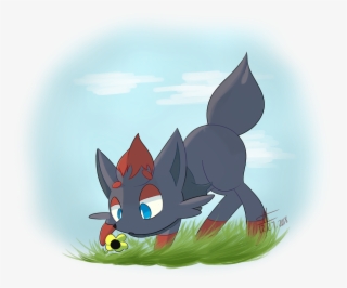 Zorua By Werewolfsans101 - Cartoon #5936217