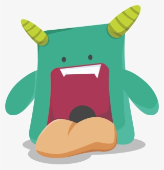 Big Tongue Png Clip Art Freeuse Stock - Monstruo Come Trabalenguas #5936533