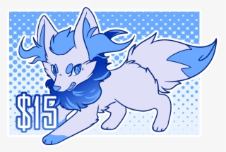 This Is A Shiny Zorua/fennekin Hybrid 15 Usd Flat Dm - Cartoon #5936645