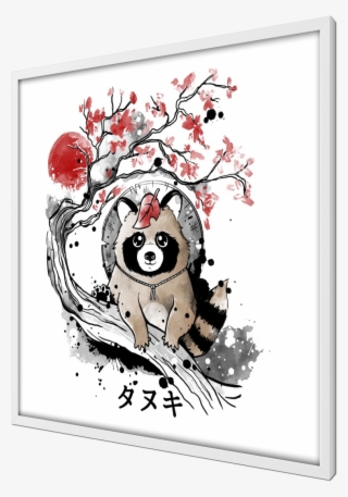 Tanuki Red Sun #5938525