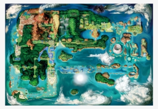 The Hoenn Region - Pokemon Omega Ruby Region #5938582