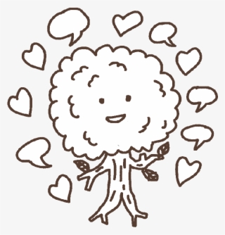 Talking With The Trees - Cartoon #5939564