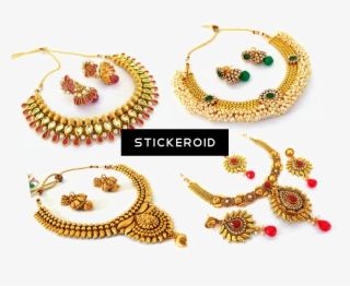Gold Necklace Accessories - Gold Covering Jewellery Png #5940529